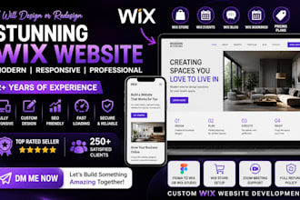 build wix website, wix website development, wix