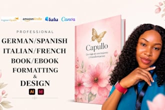 format design, italian, german ebook spanish book french dutch book translating