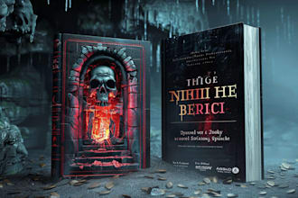 design your horror, thriller, scifi, fantasy book cover