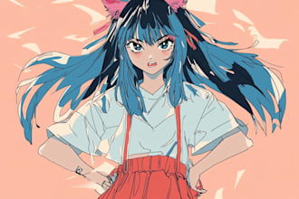 make professional anime art