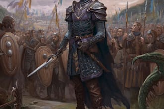 dnd character art and character designer