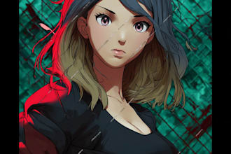 draw anime character art original character design