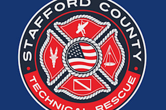 design high quality fire department logo