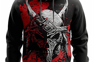 create amazing hoodie mockup design