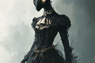 do horror character design