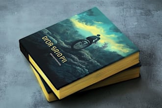 design epic fantasy book cover with cinematic storytelling
