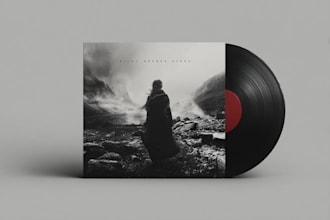 design album cover or single cover art