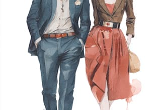 draw a fashion illustration or sketch