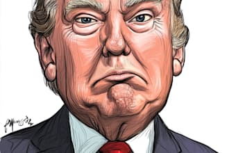 make a digital political cartoon for political cartoon