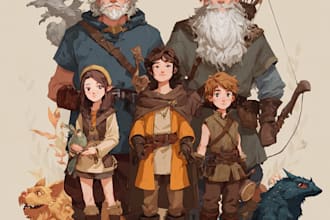 draw your dnd party