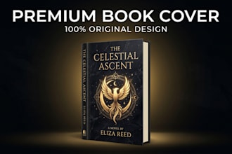 design premium original book cover for kindle, amazon KDP and paperback