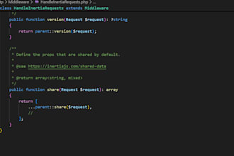 add new features and upgrade laravel website