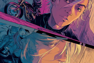comic book illustration with comic book illustrator