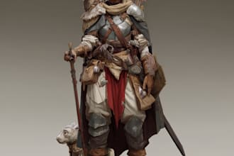illustrate your dungeons and dragons rpg character or party