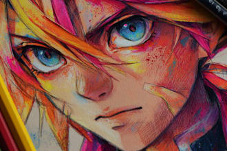 draw an amazing anime art