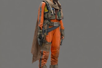design your sci fi and star wars character