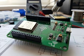 create pcb design and schematic for arduino esp and iot projects