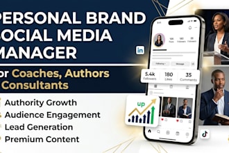 manage social media for business coaches, life coaches, authors, consultants