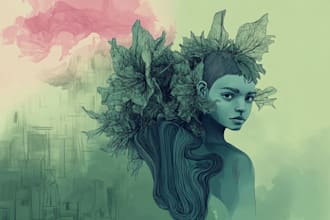 create any kind of illustration and conceptual art for you