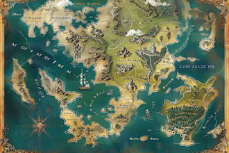 make an amazing world or regional custom fantasy map