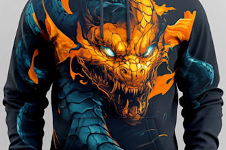 make trendy streetwear hoodie design