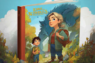 design joyful children book cover
