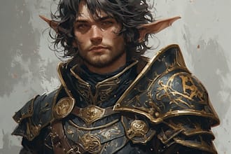 your fantasy,scifi or rpg character full body or portrait