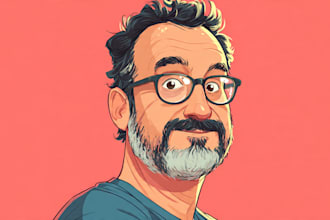 draw cute cartoon portrait
