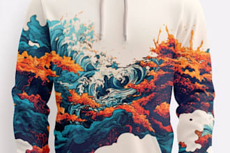 do custom hoodie design or clothing design