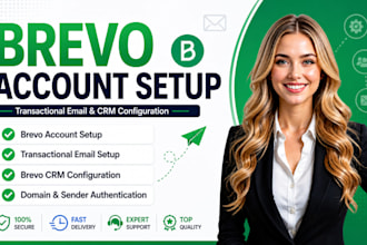 setup brevo account brevo trasactional email brevo CRM setup