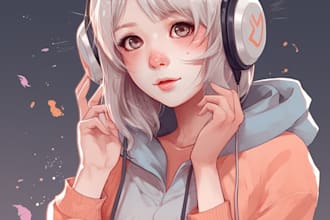 do a anime character