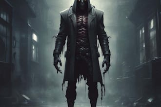 design a terrifying and original horror character for you