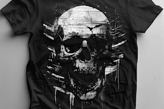 create a design in modern streetwear style