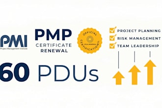 make upload and get 60 pdus approved by pmi for pmp renewal