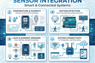 program arduino esp32 stm32 raspberry pi for iot with sensor and embedded system