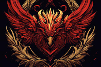 awesome rpg fantasy or sci fi logo
