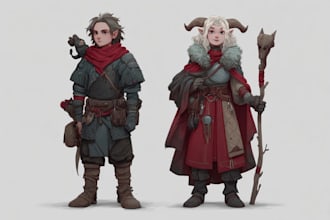 dnd character art and dnd character art
