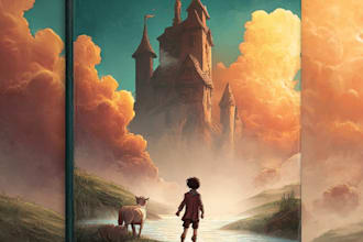 design a market ready fantasy book cover for self publishing