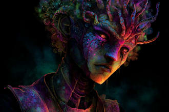fantasy horror and fantasy horror character
