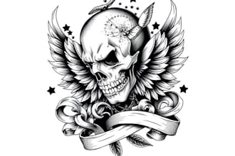 design professional tattoo and custom tattoo