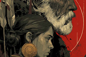 comic book illustration with comic book illustrator