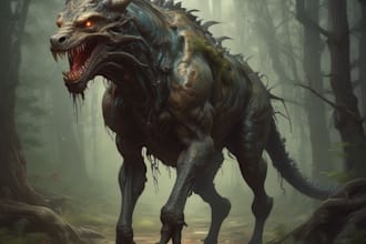 do fantasy acharacter , fantasy, and horror character art