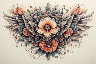 make anime tattoo design for you