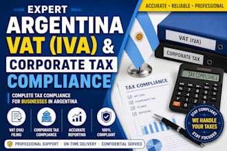 provide expert argentina vat iva and corporate tax compliance