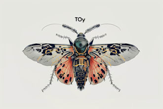 do scientific insect illustration