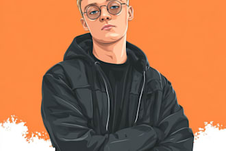 design pngtuber model or customized png tuber avatar
