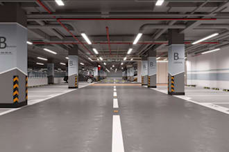 design a master parking lot layout, site map, and rv park map