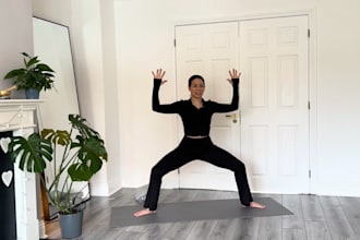 guide you through a personalised online yoga session