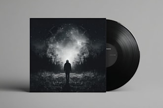 design music album cover single or mixtape artwork
