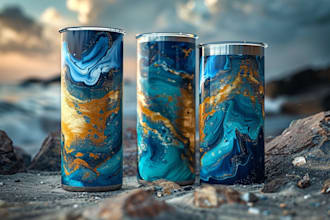 make awesome 20oz 30oz skinny tumbler wrap for etsy